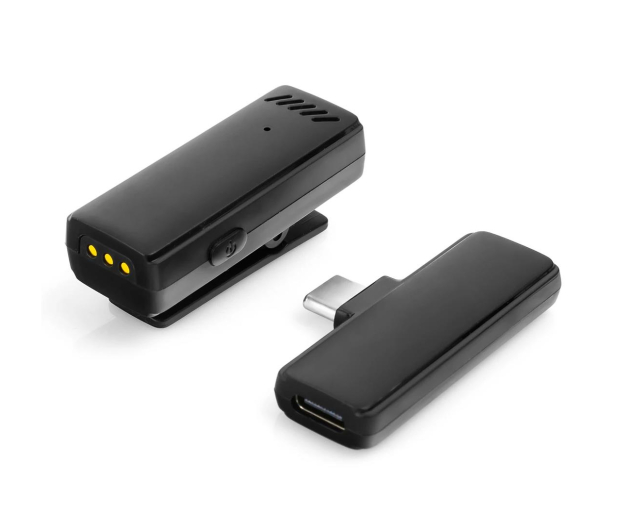 Spacetronik Mikrofon krawatowy bezprzewodowy SPU-WM11C USB-C - 1153943 - zdjęcie 2